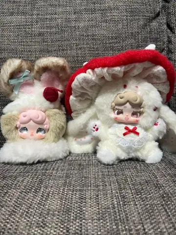 Luckydeernai 오야스미 토끼 2체 세트