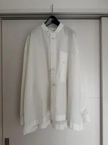 ISSEY MIYAKE MEN 노카라 셔츠