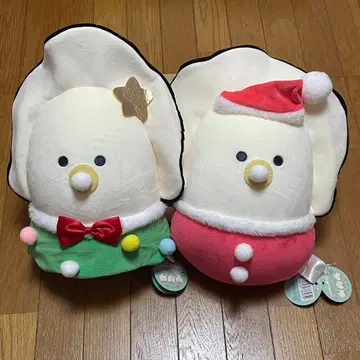 동글동글 눈의 나마가키 크리스마스 꼬옥 안는 인형 빅 사이즈