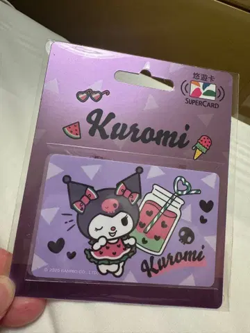 미사용 새상품 대만 이요카드 쿠로미