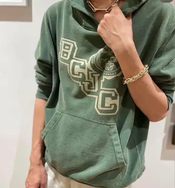 [ 새상품급 REMI RELIEF ] BCJC 후드티 그린