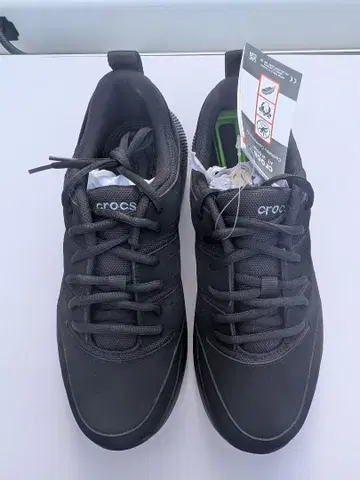 crocs 온 더 클락 워크 스니커 블랙