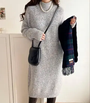 클래식 엘프 니트 원피스 새상품