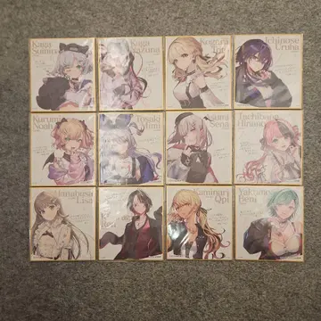 부이쓰포! 1000만 명 기념 색지 전 멤버