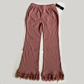 캔디 스트리퍼 팬츠 리브 더스티 핑크 택 포함 미사용