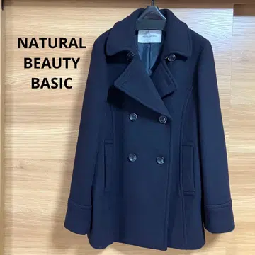 새상품급 NATURAL BEAUTY BASIC 피코트