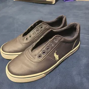 Polo 네이비 슬립온 스니커즈 23cm