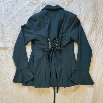 코르셋 자켓 그린