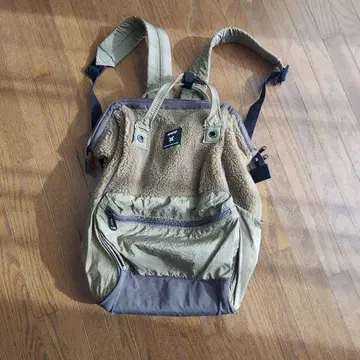 anello 아네로 플리스 백팩 베이지