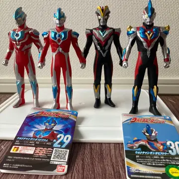 긴가 시리즈 울트라맨 피규어 4체 세트
