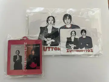 오하시 타쿠야 아베 마오 스티커 키링