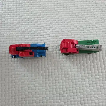 작업차 미니카 2대 세트