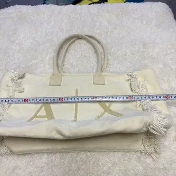 AIX 프린지 토트백 아이보리