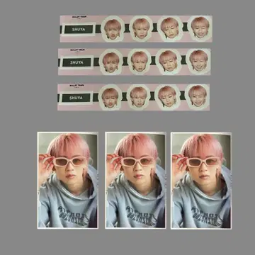 초특급 슈야 mini 증간호 스티커 핀업 각 3매