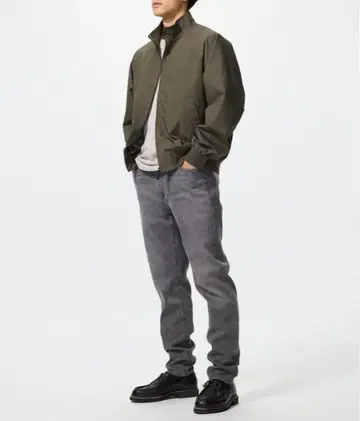 유니클로 EZY 청바지 그레이 M 사이즈