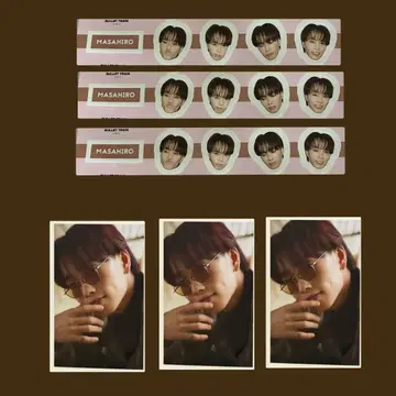 초특급 마사히로 mini 증간호 스티커 핀업 3장씩