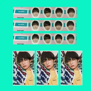 초특급 Aloha mini 증간호 스티커 핀업 3장씩