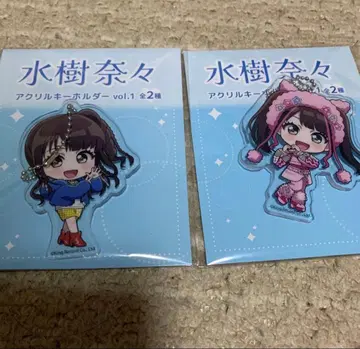 미즈키 나나 gigo 한정판 아크릴 키링 아크키링 2종 세트