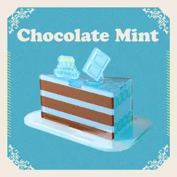최애를 위한 케이크 스탠드 초코 민트