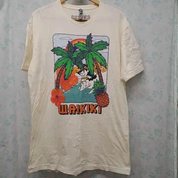 88TEES WAIKIKI 그래픽 T셔츠 L 하와이