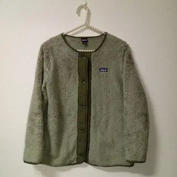patagonia 플리스 자켓 XL 올리브 그린라벨