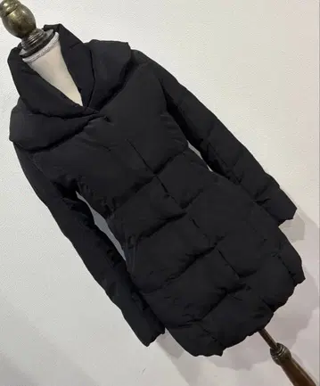 rienda 다운 롱 코트 안쪽 보아 코트