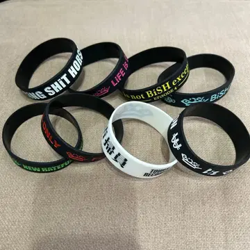 BiSH 러버 밴드 8개 세트 아이나 아유니