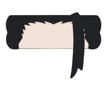 게토 스구루 앞머리 헤어밴드 애니메이션 주술회전전