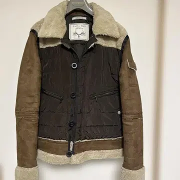 [ ZARA ] 페이크 무스탕 보아!!