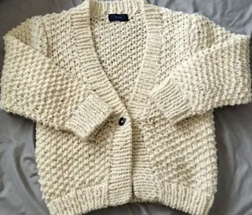 SHIPS 아이보리 가디건 긴팔