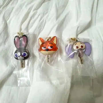 주토피아 캔디 참 3개 세트