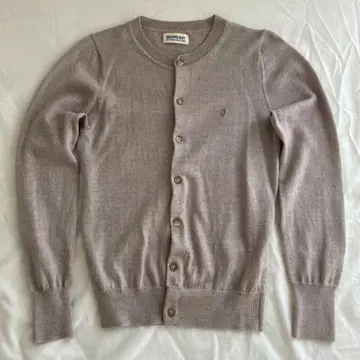 BEAMS BOY 가디건 베이지