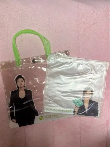 NATURE REPUBLIC 백 투명, 비닐 파우치