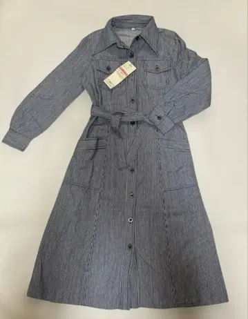 셔츠 원피스 히코리