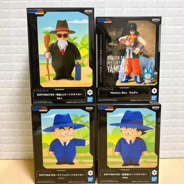 드래곤볼 SOFVI MATES 수트 스타일 야무치 4체 세트!