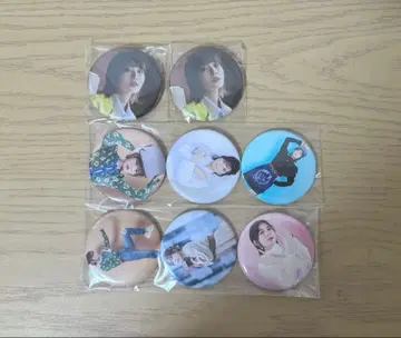 아오야마 요시노 캔뱃지 세트