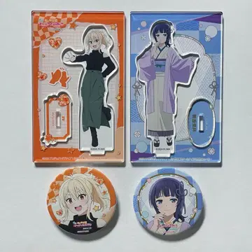 러브 라이브 니지가사키 영화 아크릴 스탠드 캔뱃지 카린 아이