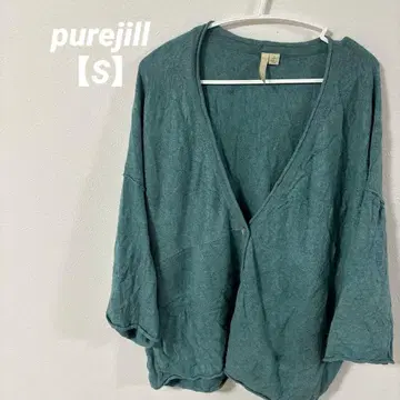 새상품급 [ S ] purejill 그린 가디건 S 심플 (Petite)