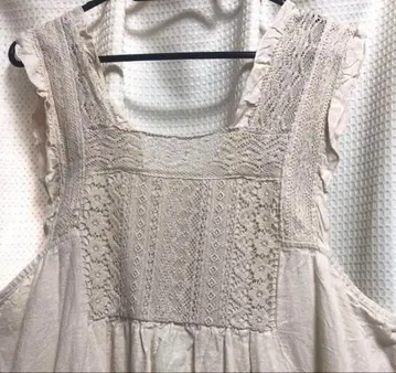 슬리브리스 레이스 원피스 아이보리 사만사 모스모스 only shop