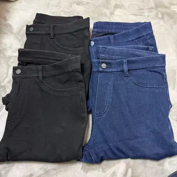 유니클로 울트라 스트레치 레깅스 팬츠 묶음 판매 XL