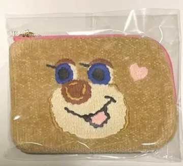 미사용 새상품 라브라리 바이 페이러 도업 테디 걸 L자 파우치
