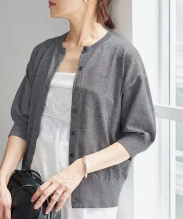 [ 새상품 ] IENA LEVITA 크루 가디건