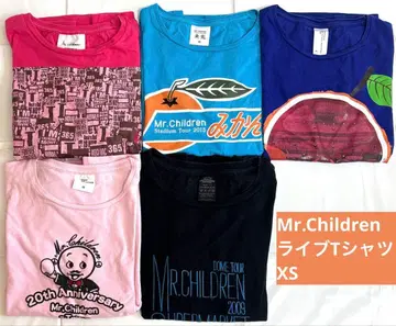 미스치루 Mr.Children 라이브 T셔츠 세트 xs 레어품