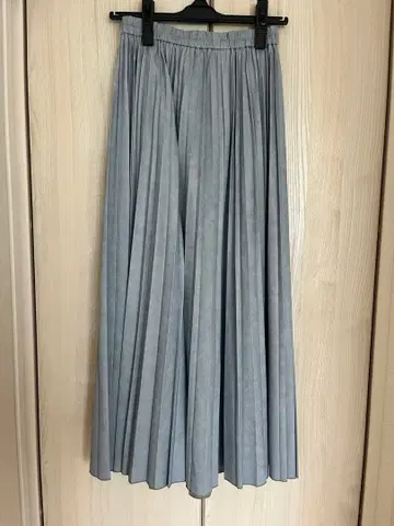 COCODEAL 플리츠 롱 스커트