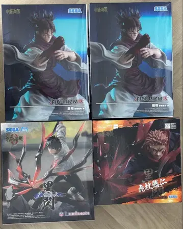 [ 미개봉 새상품 ] 주술회전 피규어 4개 묶음 판매