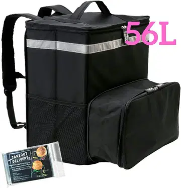 특가 확장 기능 부착 딜리버리 백 블랙 배달 백 대용량 방수 우버