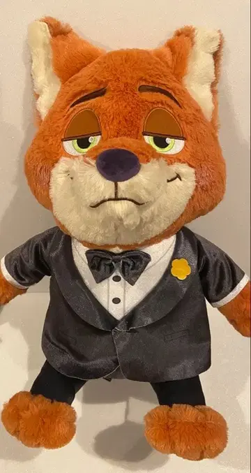 미사용 새상품 주토피아2 FukuFuku V-BIG 봉제 인형 닉