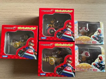 마리오 카트 7 풀백 피규어 동키콩 루이지 피노키오