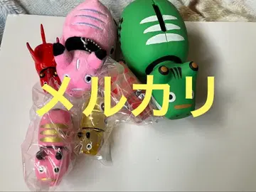 빨간 소 가챠가챠 세트