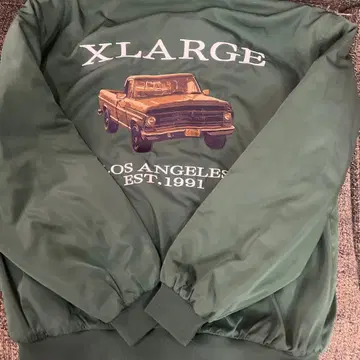 XLARGE 그린 나일론 자켓